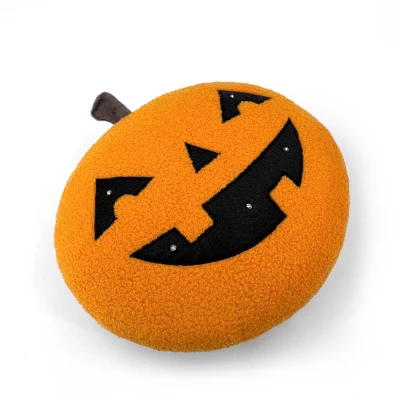 LED Jack-O-Lantern Pillow - Bullseye's Playground™ 3 LED Jack-O-Lantern Pillow - Bullseye's Playground™