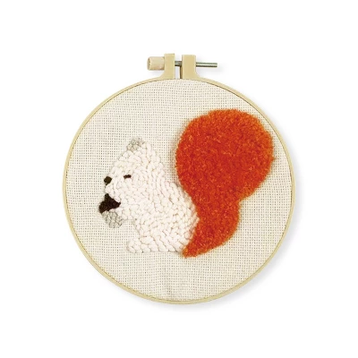 Punch Needle Knit Squirrel - Bullseye's Playground™ 4 Punch Needle Knit Squirrel - Bullseye's Playground™ - Image 2