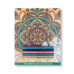 Complex Coloring Book With Markers Mandala - Bullseye's Playground™ -Bullseye's Playground GUEST 2cd16c60 53e9 4784 804a 698b24b84536