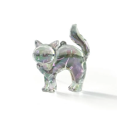 Iridescent Figural Cat - Bullseye's Playground™ 5 Iridescent Figural Cat - Bullseye's Playground™ - Image 3