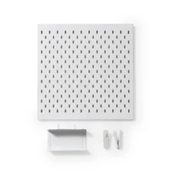 Peg Board Organizer With Accessories White - Bullseye's Playground™ 11 Peg Board Organizer With Accessories White - Bullseye's Playground™ -Bullseye's Playground GUEST 4c7a7094 f411 41b5 a1ae e47bf5e535c4