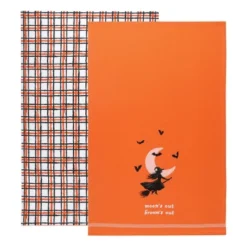 2pk Dishtowels Flying Witch - Bullseye's Playground™ -Bullseye's Playground GUEST 50b03063 61d3 4482 88cc f0ff5d37031c