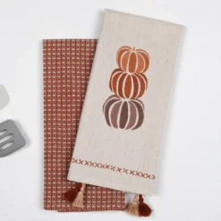 2pk Dishtowels Pumpkin - Bullseye's Playground™ 10 2pk Dishtowels Pumpkin - Bullseye's Playground™ -Bullseye's Playground GUEST 59652e56 e800 4f8a 8d32 ee8cfcaa6983