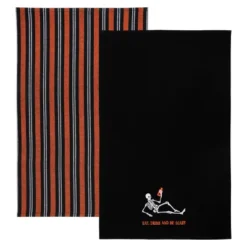 2pk Dishtowels Skeleton - Bullseye's Playground™ -Bullseye's Playground GUEST 59b081cb a6f8 4e53 8823 823672f6766d