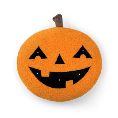 LED Jack-O-Lantern Pillow - Bullseye's Playground™ 6 LED Jack-O-Lantern Pillow - Bullseye's Playground™ - Image 4
