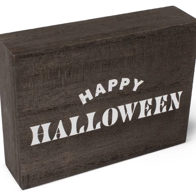 Novelty Decor Signs Happy Halloween - Bullseye's Playground™ 4 Novelty Decor Signs Happy Halloween - Bullseye's Playground™ - Image 2