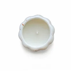 3.9oz Pumpkin Ceramic Scented Candle White - Bullseye's Playground™