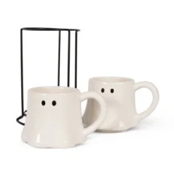 2pk Stackable Espresso Mugs Ghost - Bullseye's Playground™