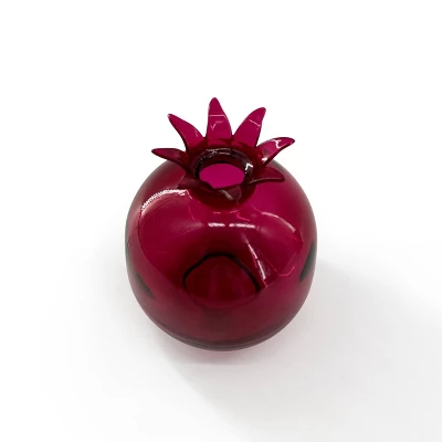 Novelty Glass Bud Vase Burgundy - Bullseye's Playground™ 3 Novelty Glass Bud Vase Burgundy - Bullseye's Playground™