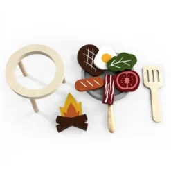Wood Food Sets Camping Prop Replica - Bullseye's Playground™ -Bullseye's Playground GUEST b643578f 029b 4ba9 bbd2 ab73d1f089b9