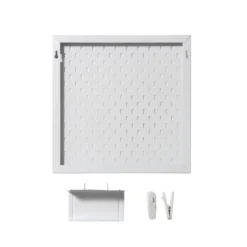 Peg Board Organizer With Accessories White - Bullseye's Playground™