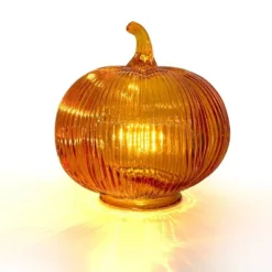 Glass LED Pumpkins Orange - Bullseye's Playground™ 6 Glass LED Pumpkins Orange - Bullseye's Playground™ -Bullseye's Playground GUEST d53bacb7 ea09 435a 90c1 aa1f593c8844