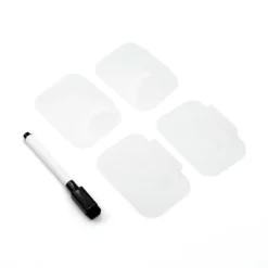 Dry Erase Clips Frosted Clear - Bullseye's Playground™