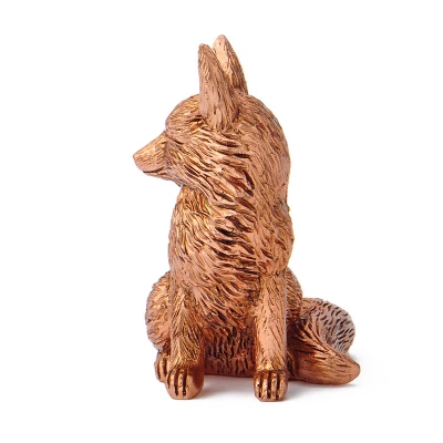 Resin Figurals Fox Upright - Bullseye's Playground™ 4 Resin Figurals Fox Upright - Bullseye's Playground™ - Image 2