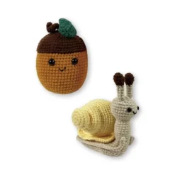 2ct Crochet Kit Acorn/Snail - Bullseye's Playground™ 7 2ct Crochet Kit Acorn/Snail - Bullseye's Playground™ -Bullseye's Playground GUEST f47b9421 6250 405c af63 df9c9bdf6515