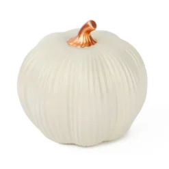 Stoneware Pumpkins White - Bullseye's Playground™