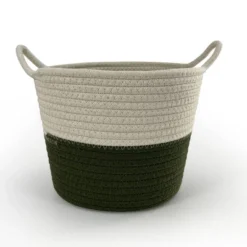Rope Basket Green - Bullseye's Playground™ -Bullseye's Playground GUEST f6ce1a8b 0589 4dc4 85fd e098d7a03873