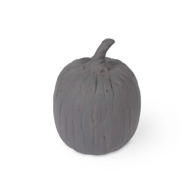 Large Terracotta Pumpkins Gray - Bullseye's Playground™ 3 Large Terracotta Pumpkins Gray - Bullseye's Playground™